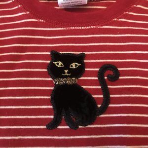 NWT gymboree glamour kitty cat cats shirt red 3 3T